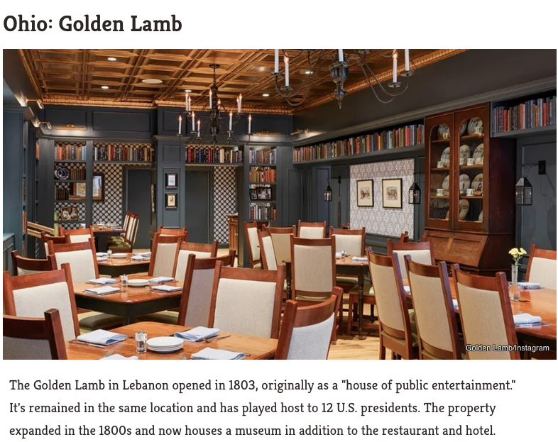 Golden Lamb, Mashed 2024 feature